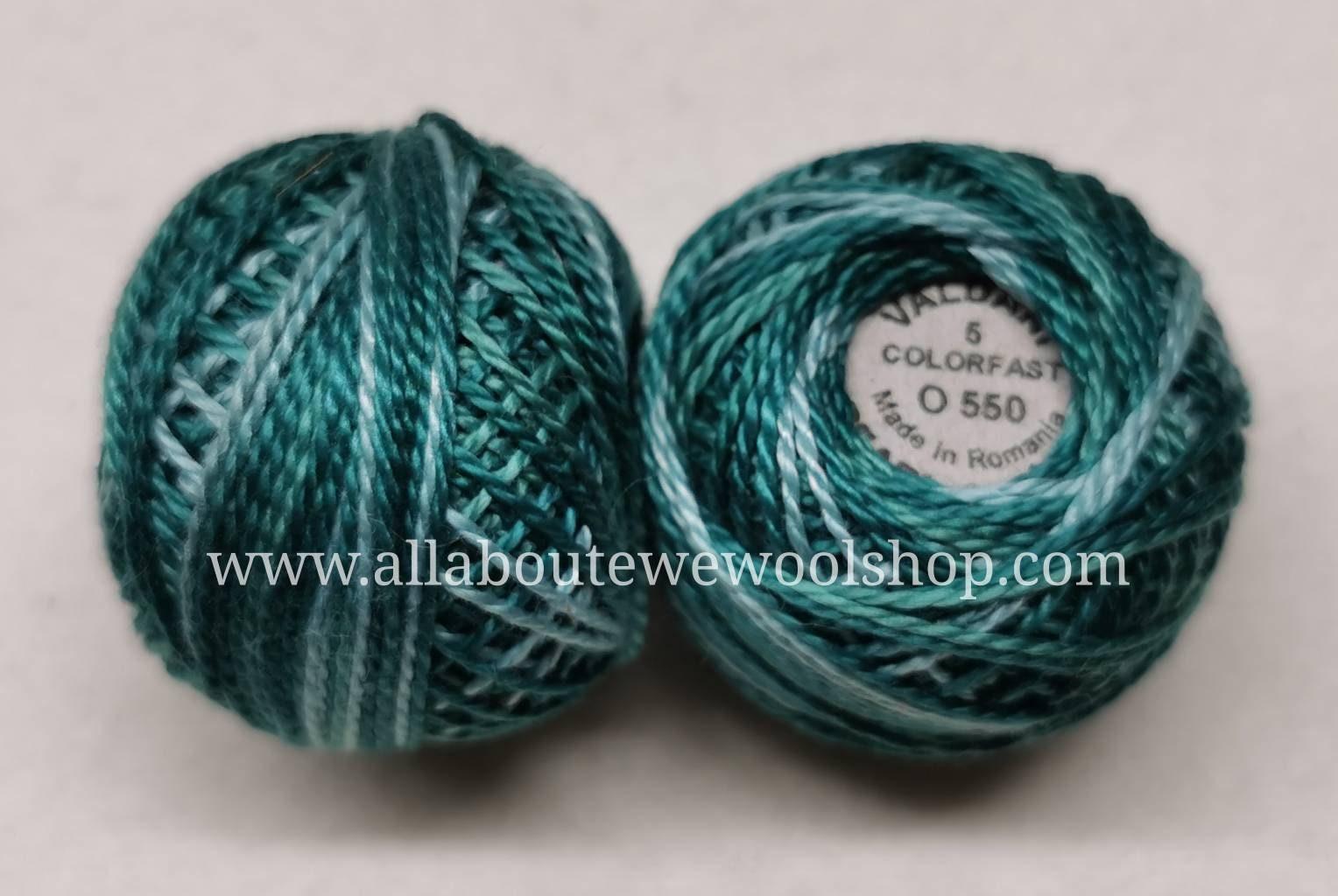 O550 #5 Valdani Pearl/Perle Cotton Thread - All About Ewe Wool Shop