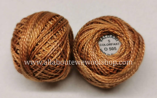 O505 #5 Valdani Pearl/Perle Cotton Thread - All About Ewe Wool Shop