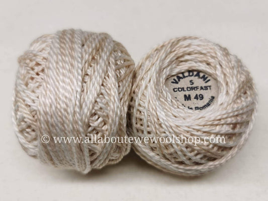 M49 #5 Valdani Pearl/Perle Cotton Thread - All About Ewe Wool Shop