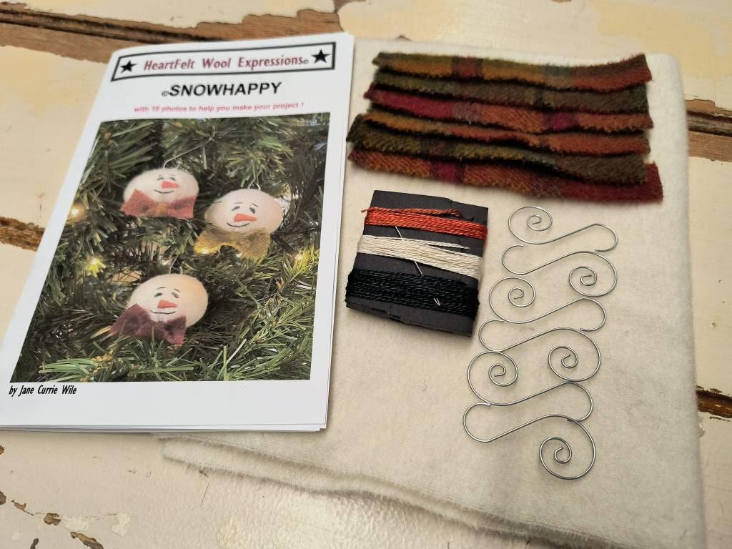 SNOWHAPPY Kit | Set of 3 OR Set of 6 - All About Ewe Wool Shop