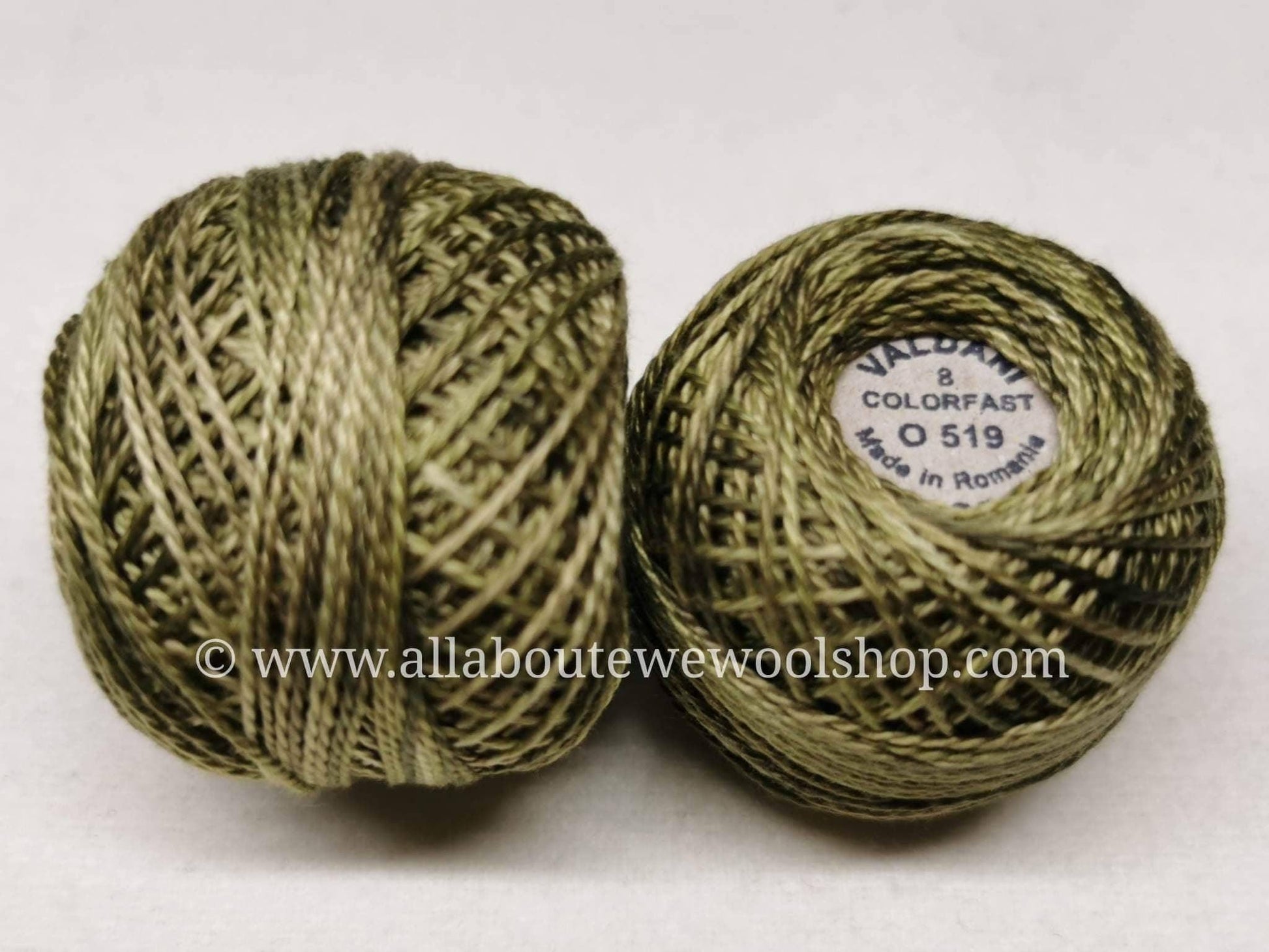 O519 #8 Valdani Pearl/Perle Cotton Thread - All About Ewe Wool Shop