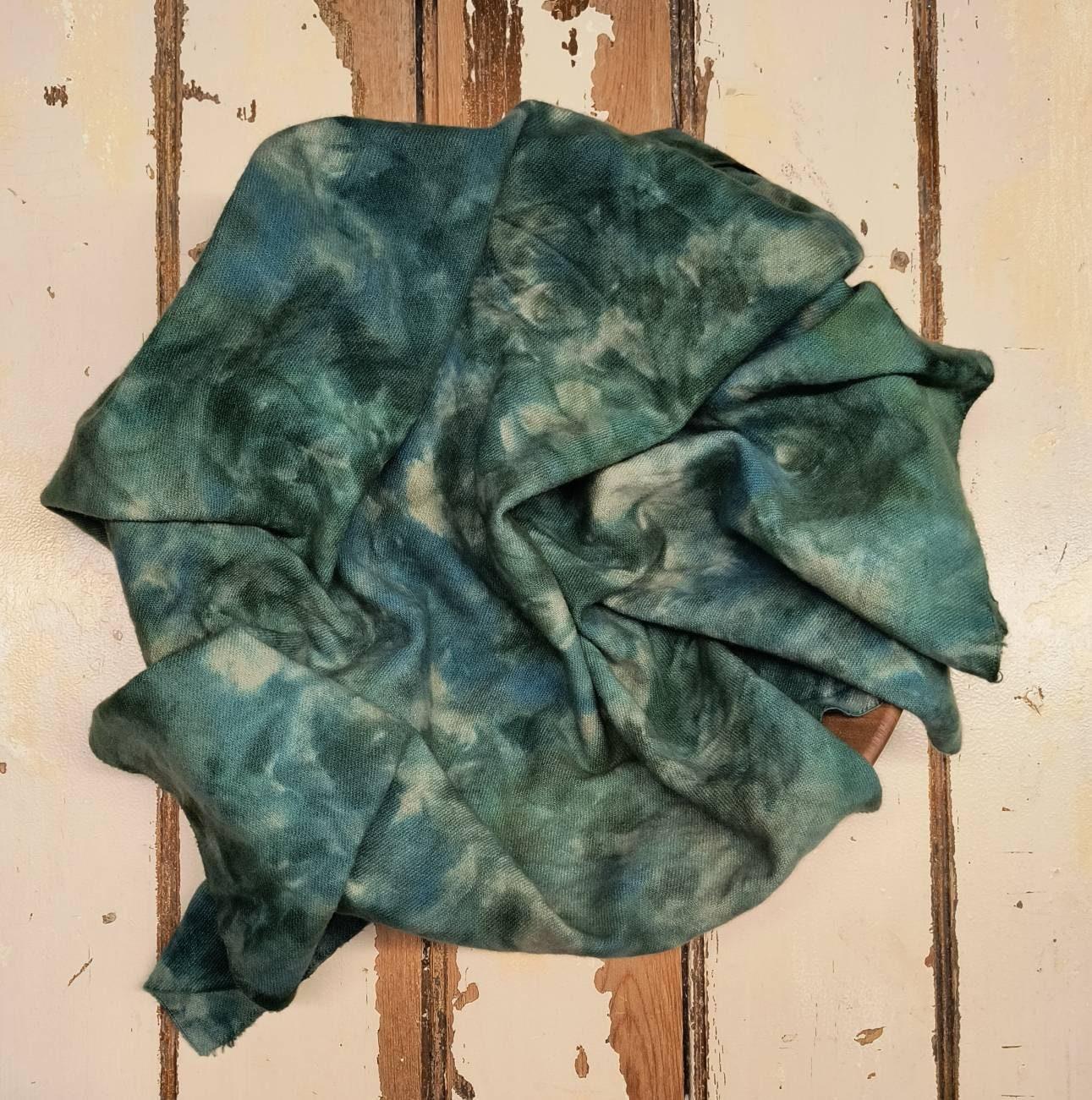 TEAL PEARL Hand Dyed Wool - All About Ewe Wool Shop