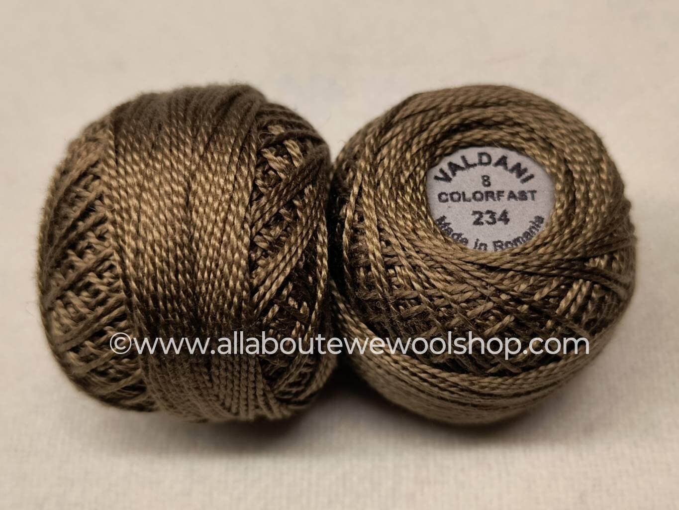 234 #8 Valdani Pearl/Perle Cotton Thread - All About Ewe Wool Shop