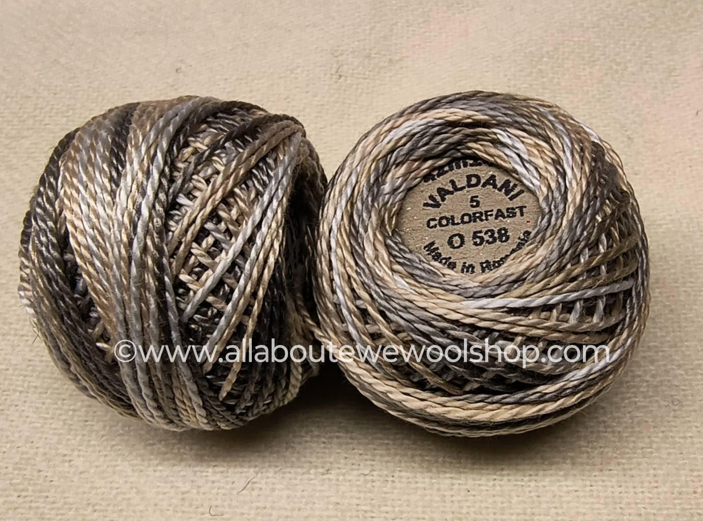 O538 #5 Valdani Pearl/Perle Cotton Thread - All About Ewe Wool Shop