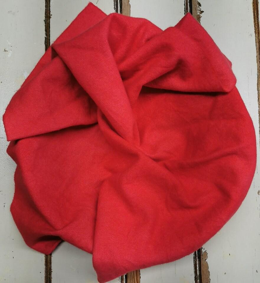 RED VALUES | Set of 4 hand-dyed wool | Patchwork | Applique | Hooking | Punching